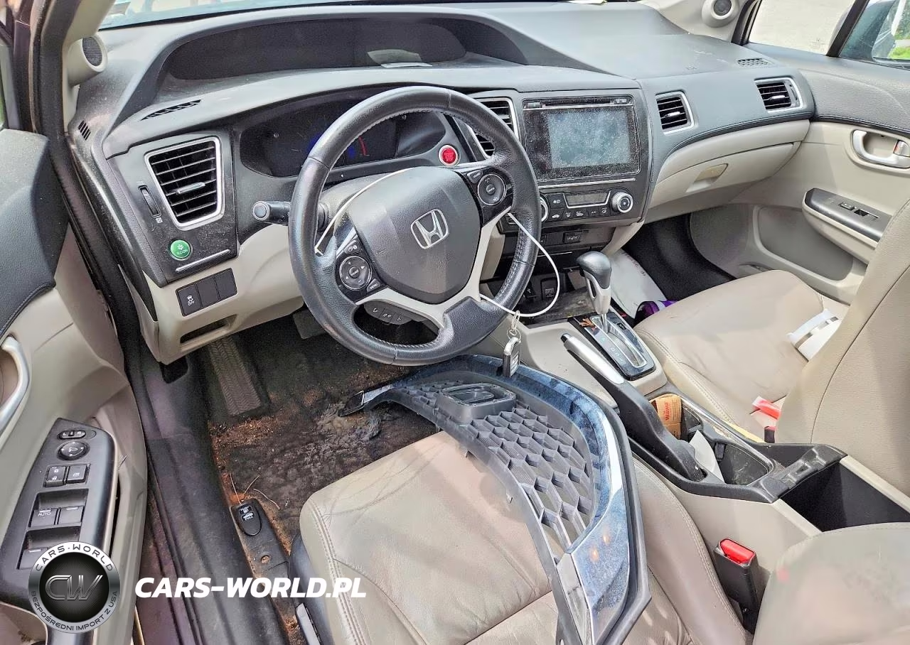 2015 Honda Civic Exl VIN:19XFB2F93FE036657 - 8