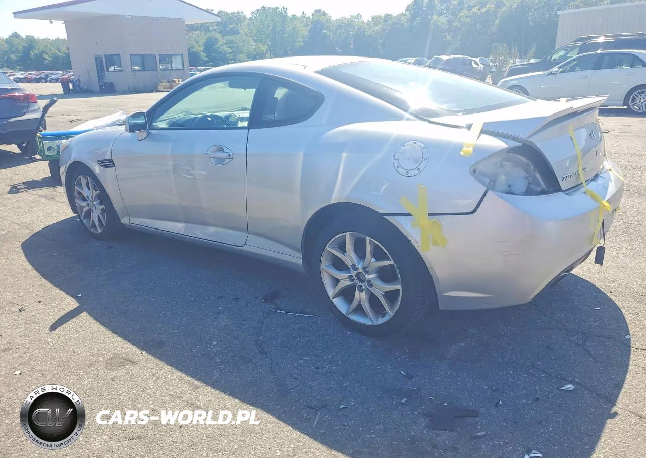 2008 Hyundai Tiburon Gt VIN:KMHHN66F28U271788 - 2
