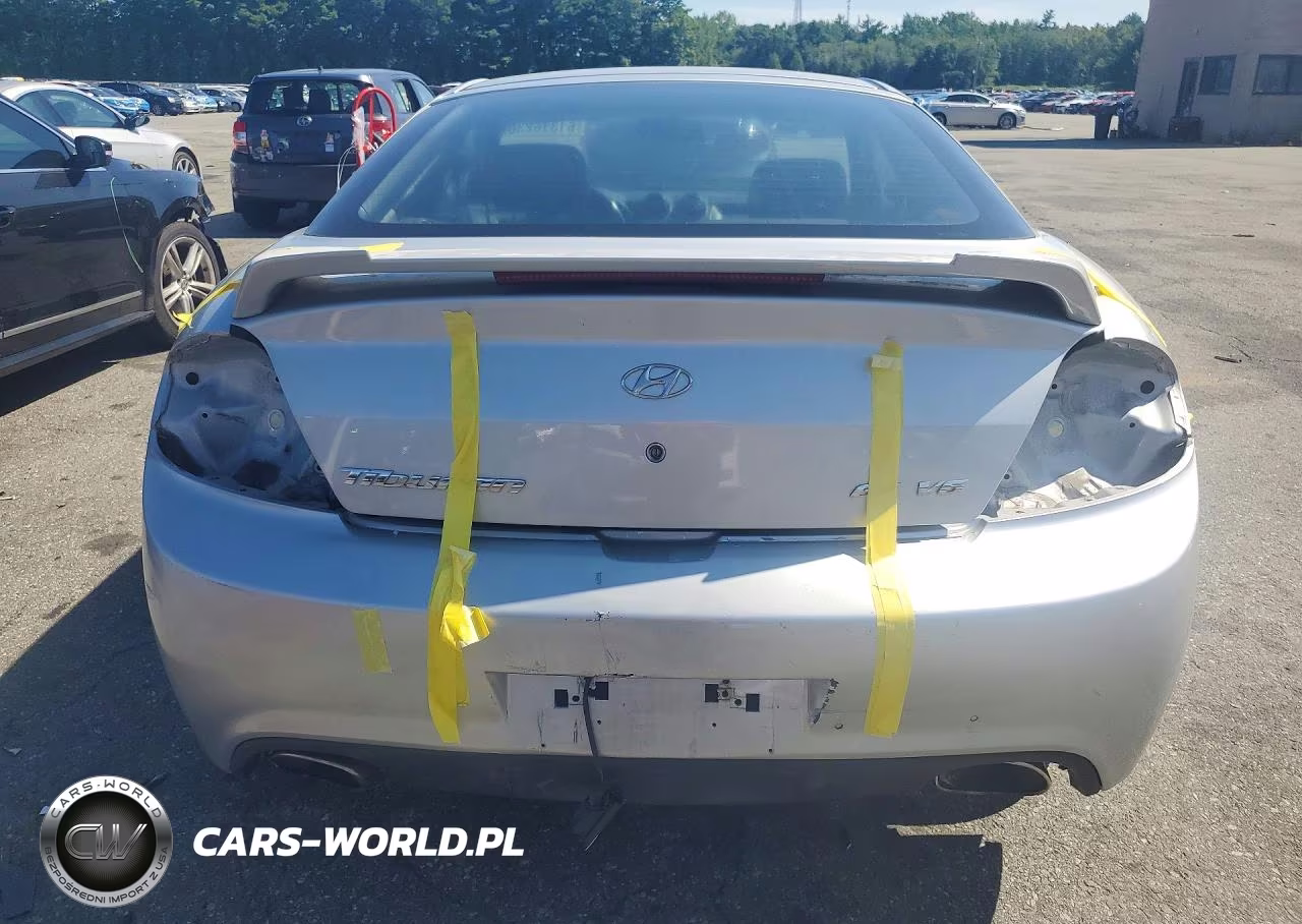 2008 Hyundai Tiburon Gt VIN:KMHHN66F28U271788 - 6