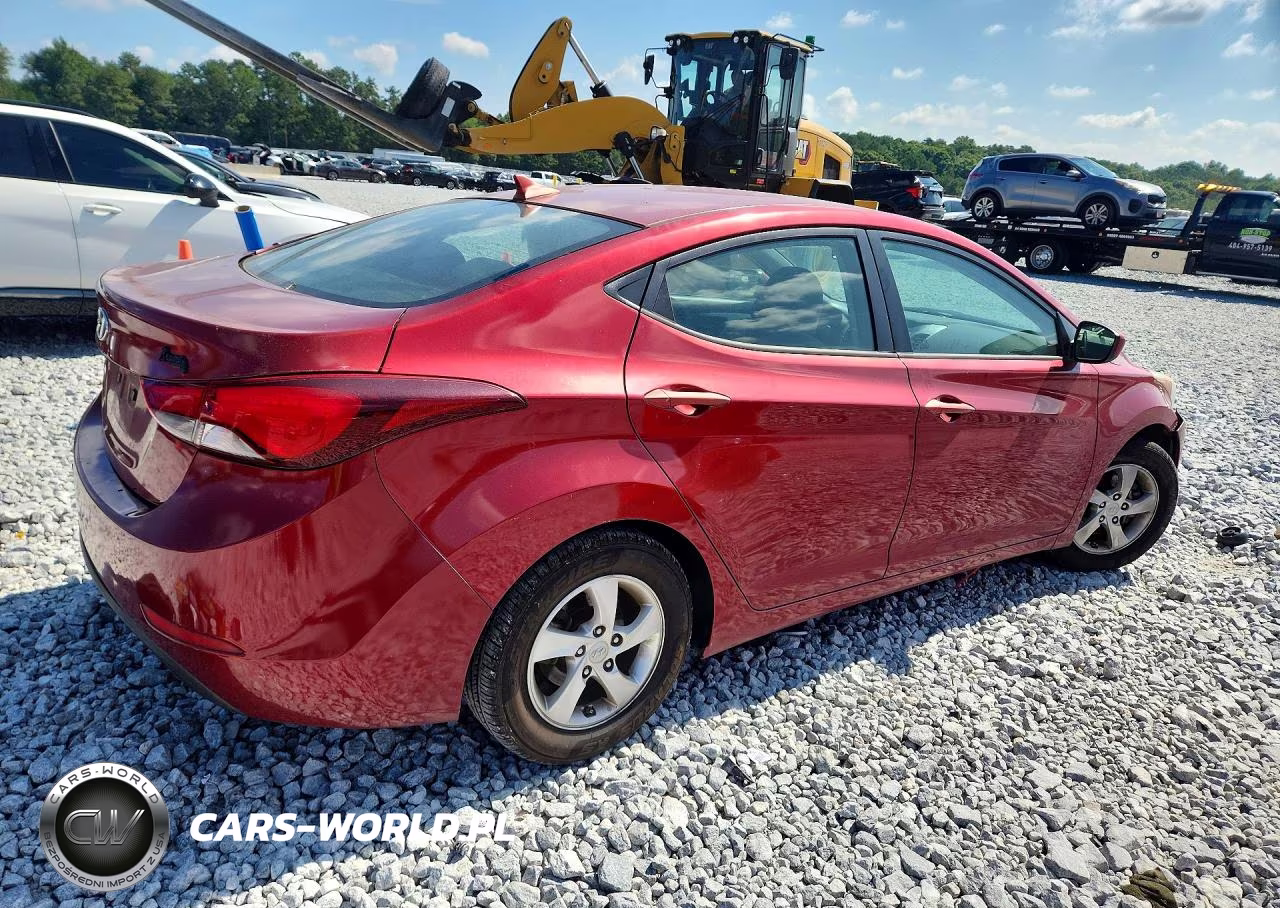 2014 Hyundai Elantra Se VIN:5NPDH4AE0EH510290 - 3