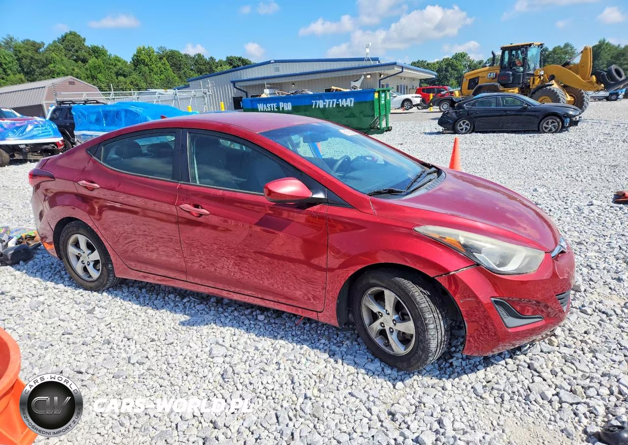2014 Hyundai Elantra Se VIN:5NPDH4AE0EH510290 - 4
