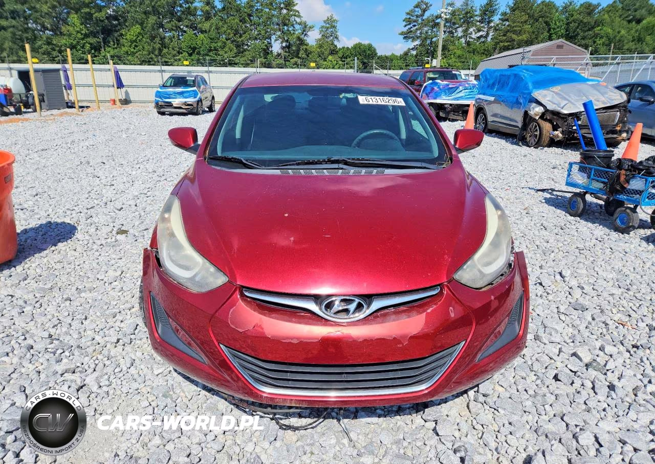 2014 Hyundai Elantra Se VIN:5NPDH4AE0EH510290 - 5