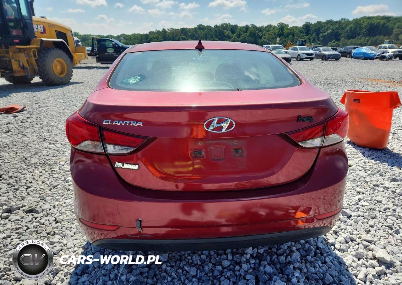 2014 Hyundai Elantra Se VIN:5NPDH4AE0EH510290 - 6