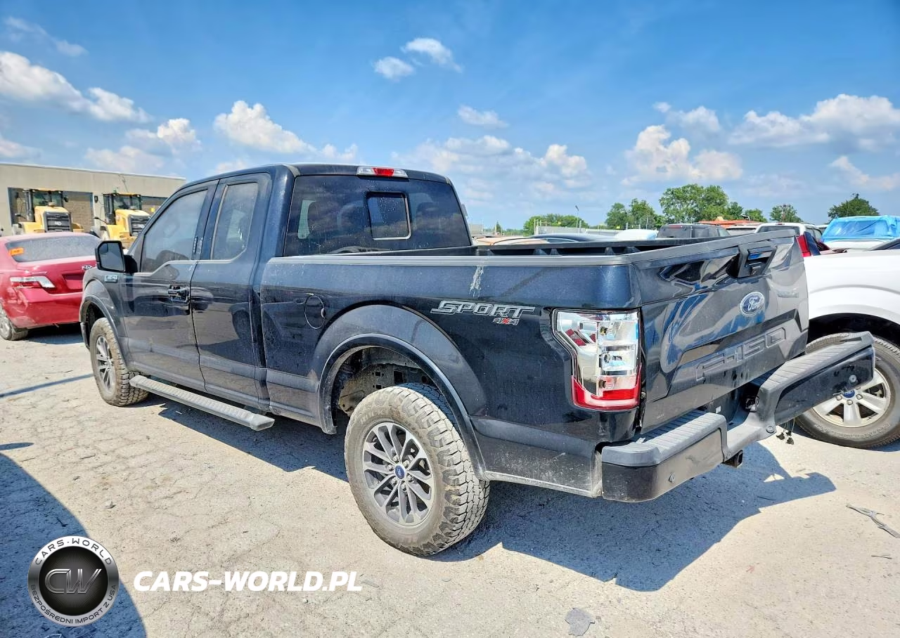 2018 Ford F150 Super Cab VIN:1FTFX1E55JKG12023 - 2