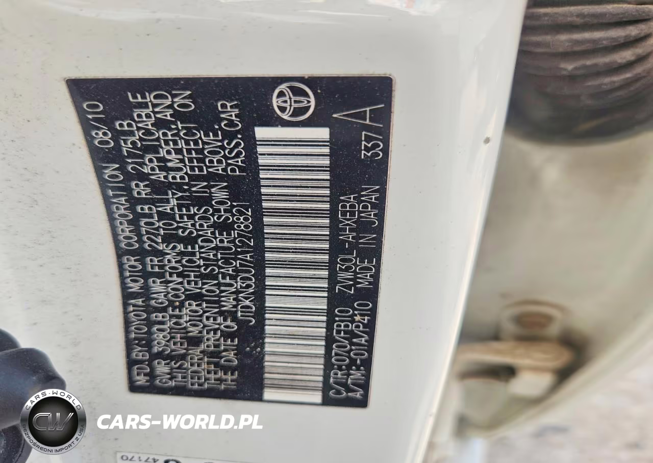 2010 Toyota Prius Ii VIN:JTDKN3DU7A1278821 - 12