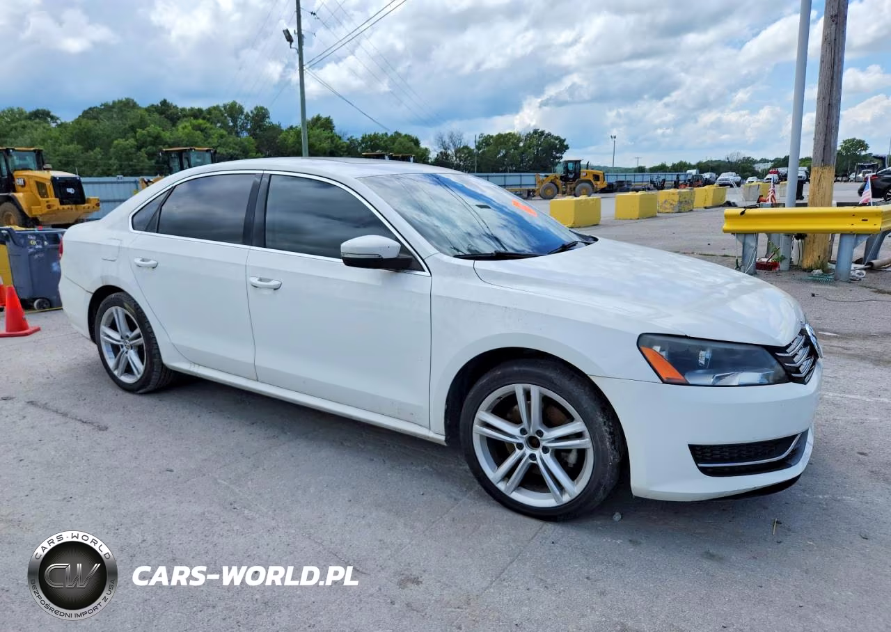 2014 Volkswagen Passat Se VIN:1VWBN7A39EC027244 - 4