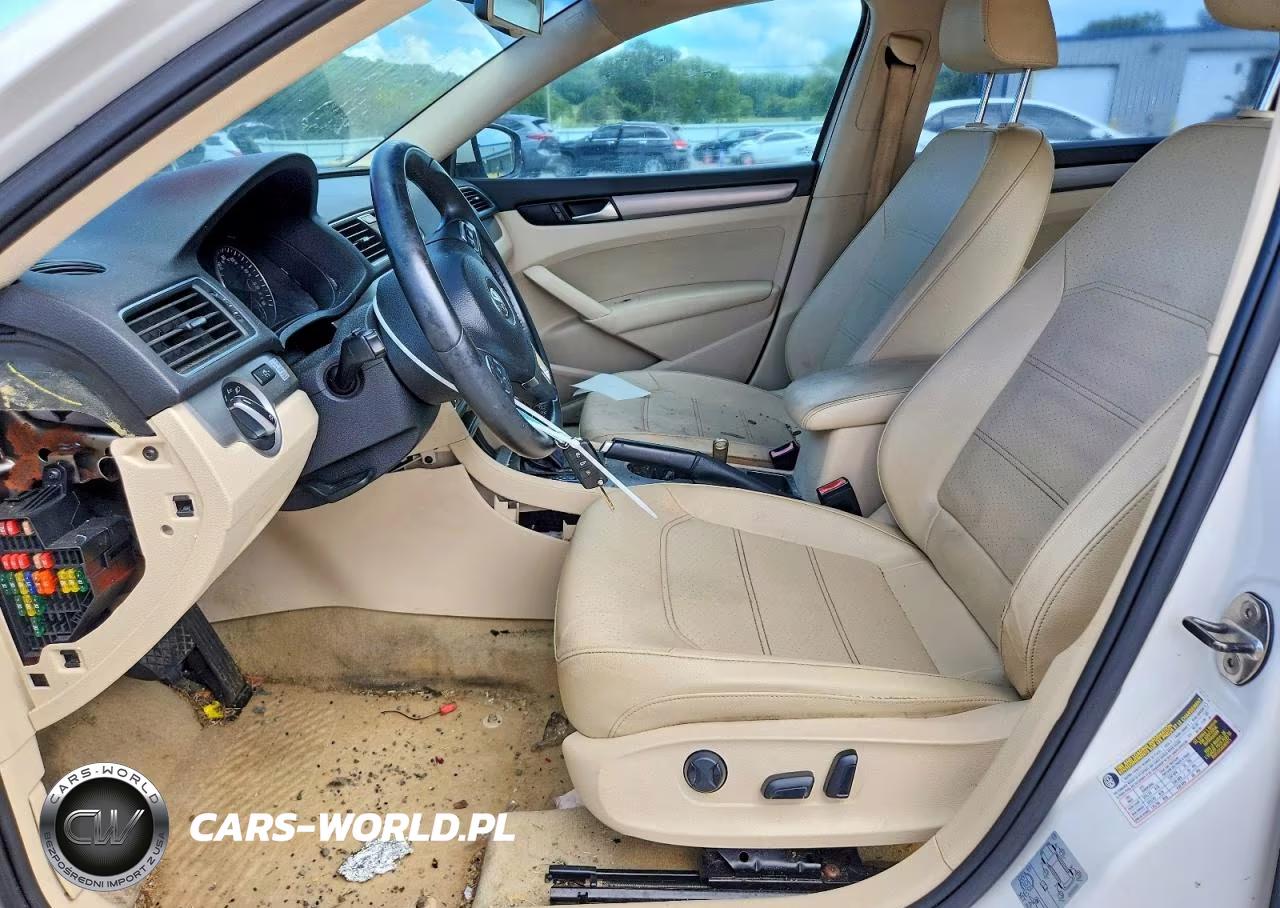 2014 Volkswagen Passat Se VIN:1VWBN7A39EC027244 - 7