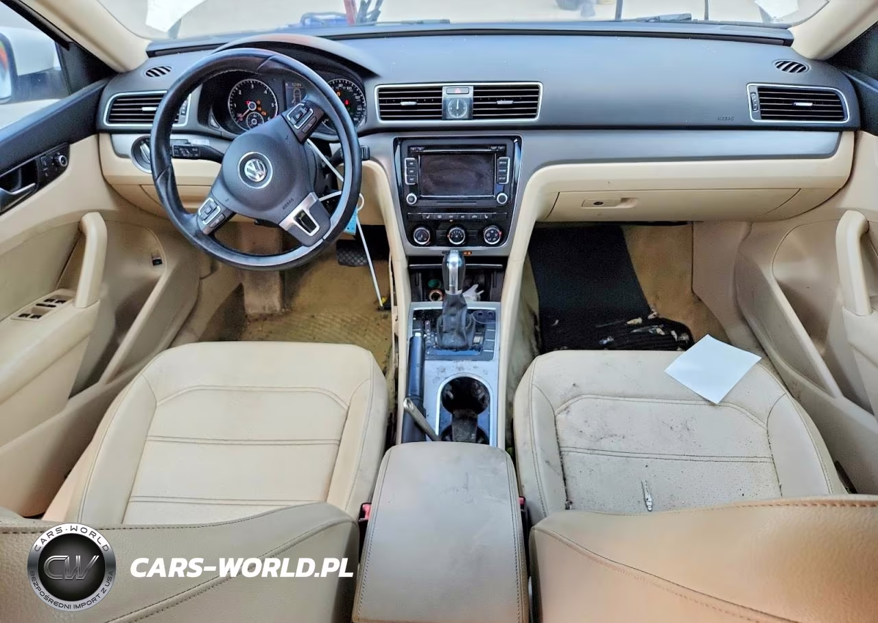 2014 Volkswagen Passat Se VIN:1VWBN7A39EC027244 - 8