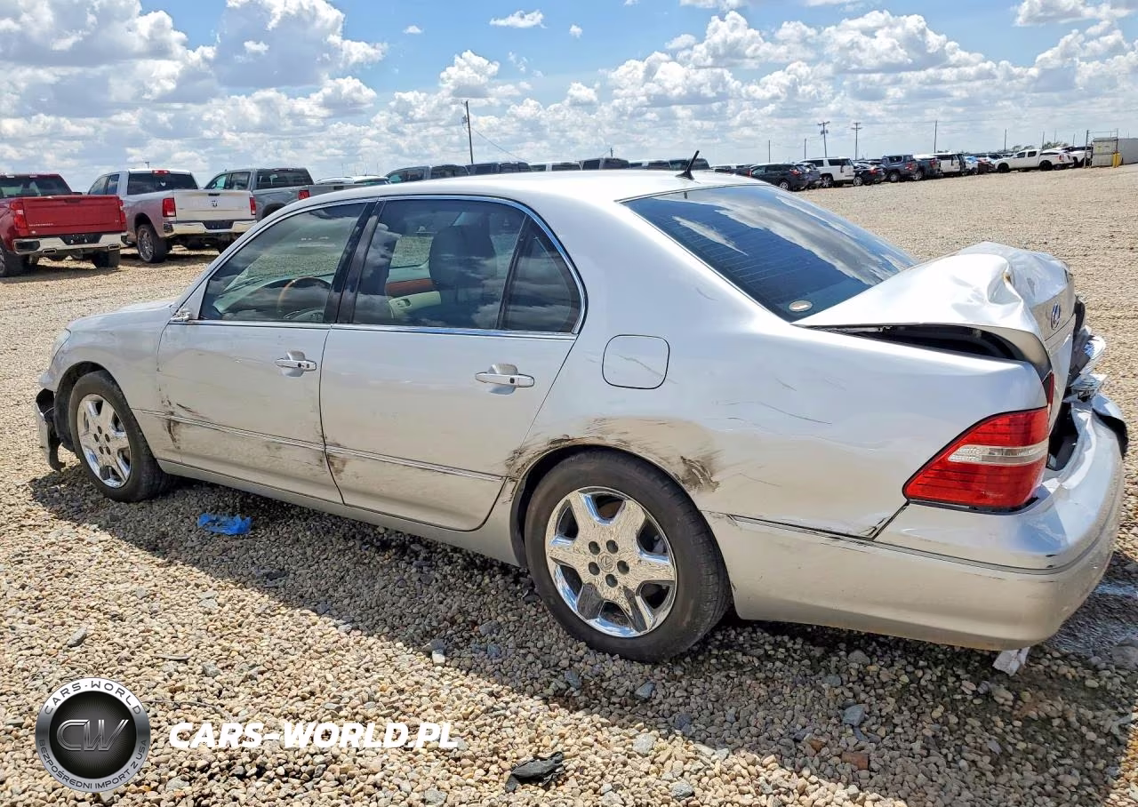 2004 Lexus Ls 430 VIN:JTHBN36FX40169289 - 2