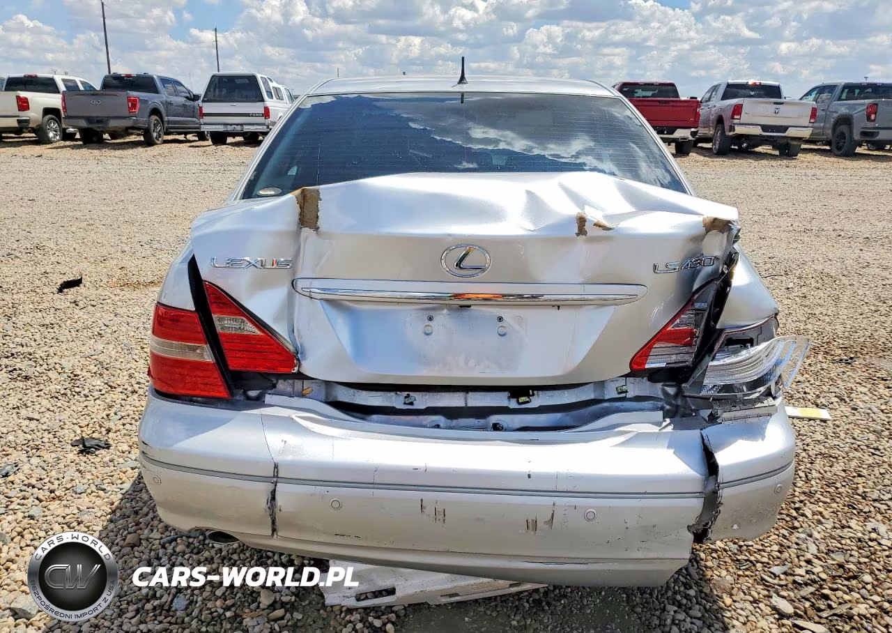 2004 Lexus Ls 430 VIN:JTHBN36FX40169289 - 6