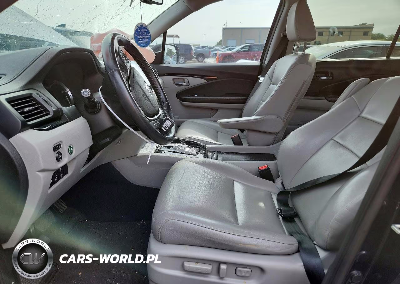 2017 Honda Pilot Touring VIN:5FNYF5H96HB015150 - 7