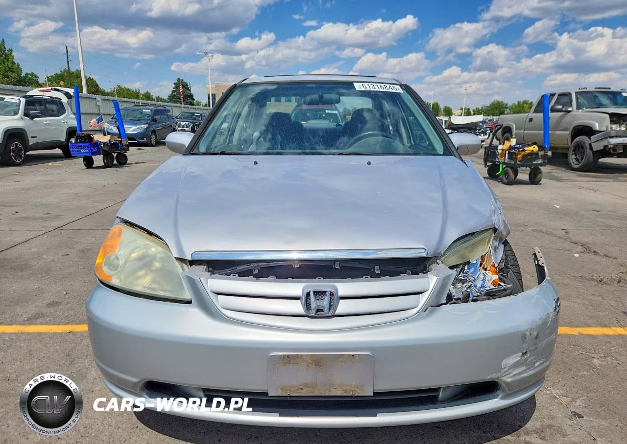 2002 Honda Civic Ex VIN:1HGES26892L027936 - 5