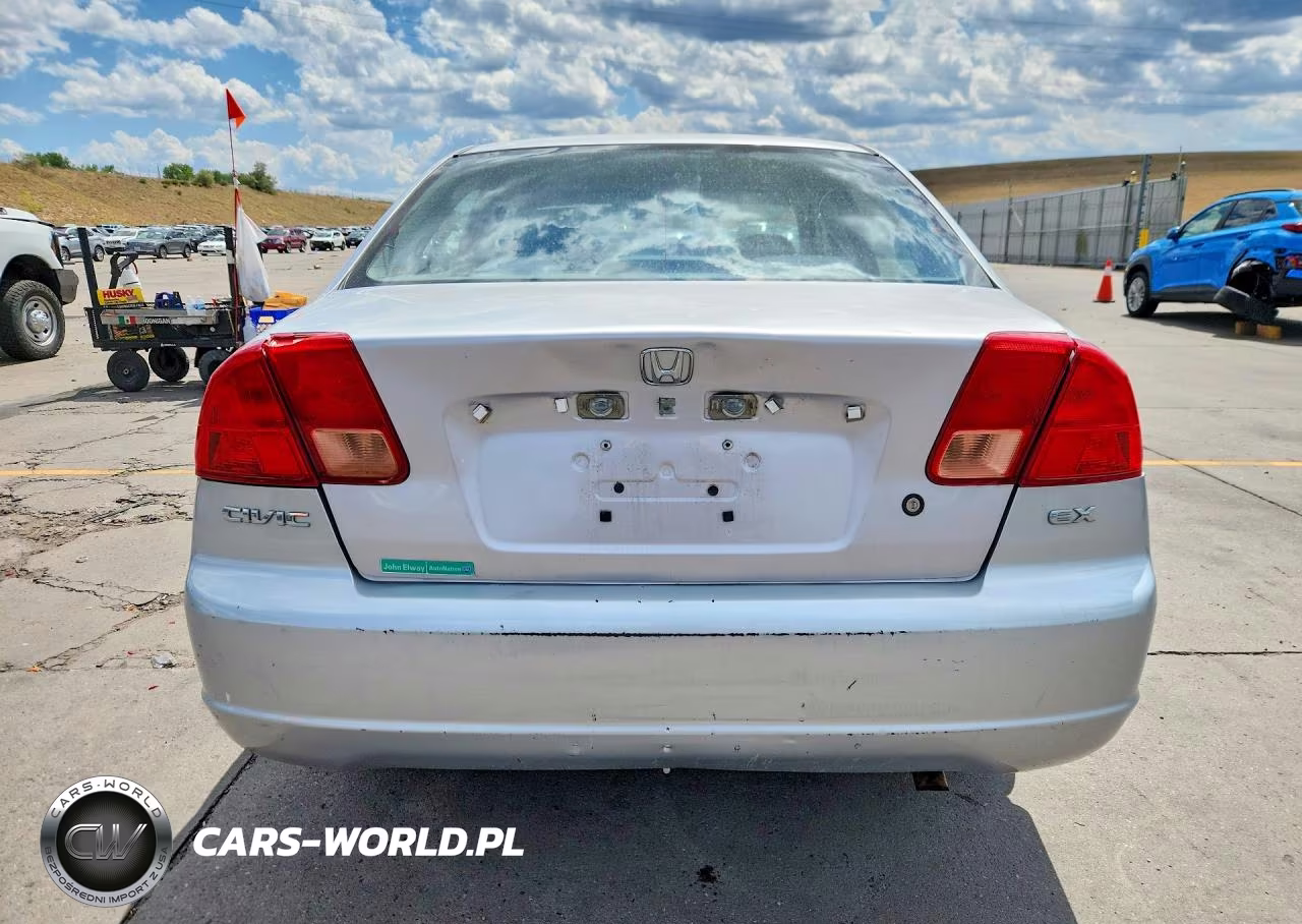 2002 Honda Civic Ex VIN:1HGES26892L027936 - 6