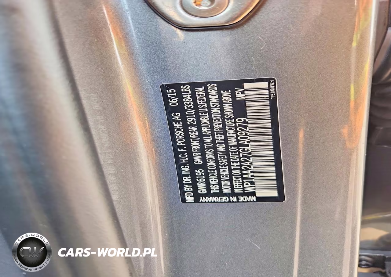 2016 Porsche Cayenne VIN:WP1AA2A27GLA09279 - 13