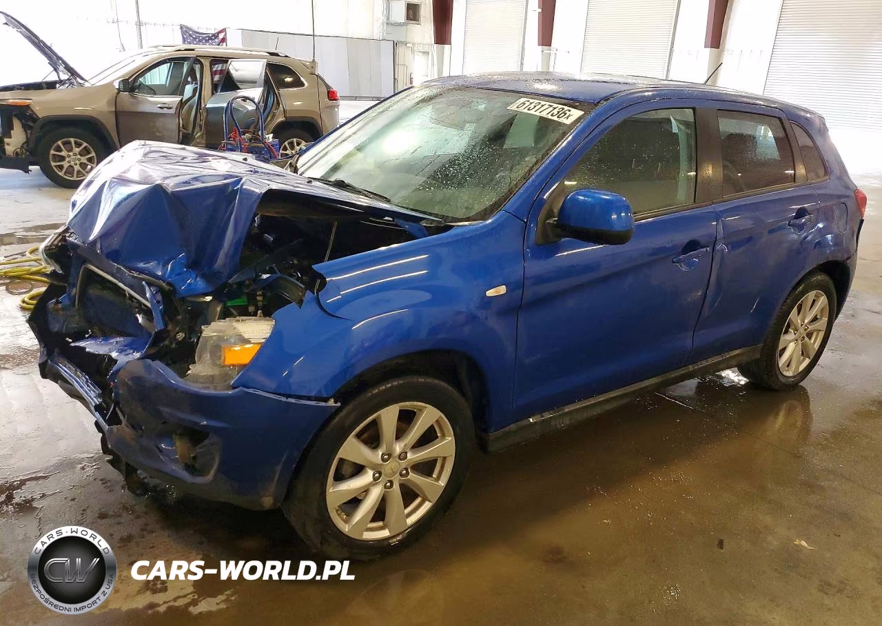 2015 Mitsubishi Outlander Sport Es VIN:4A4AR3AU3FE015593 - 1