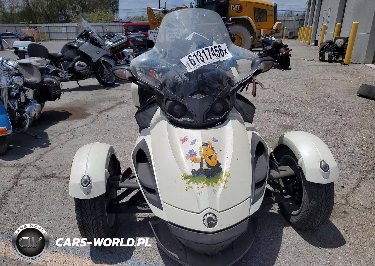 2012 Can-Am Spyder Roadster Rs VIN:2BXJADA13CV000494 - 2