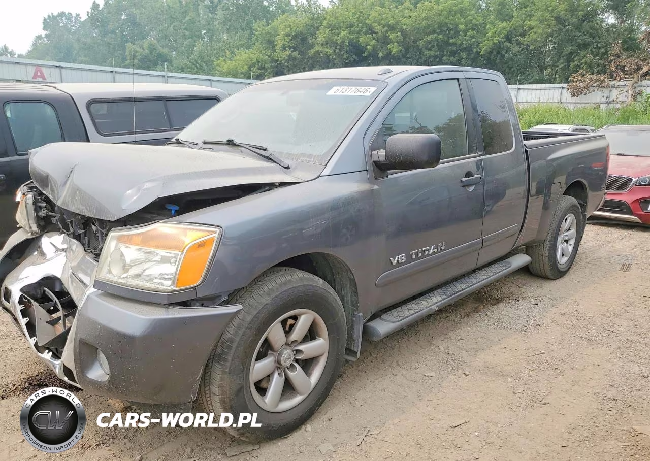 2013 Nissan Titan Sv VIN:1N6BA0CA4DN308756 - 1