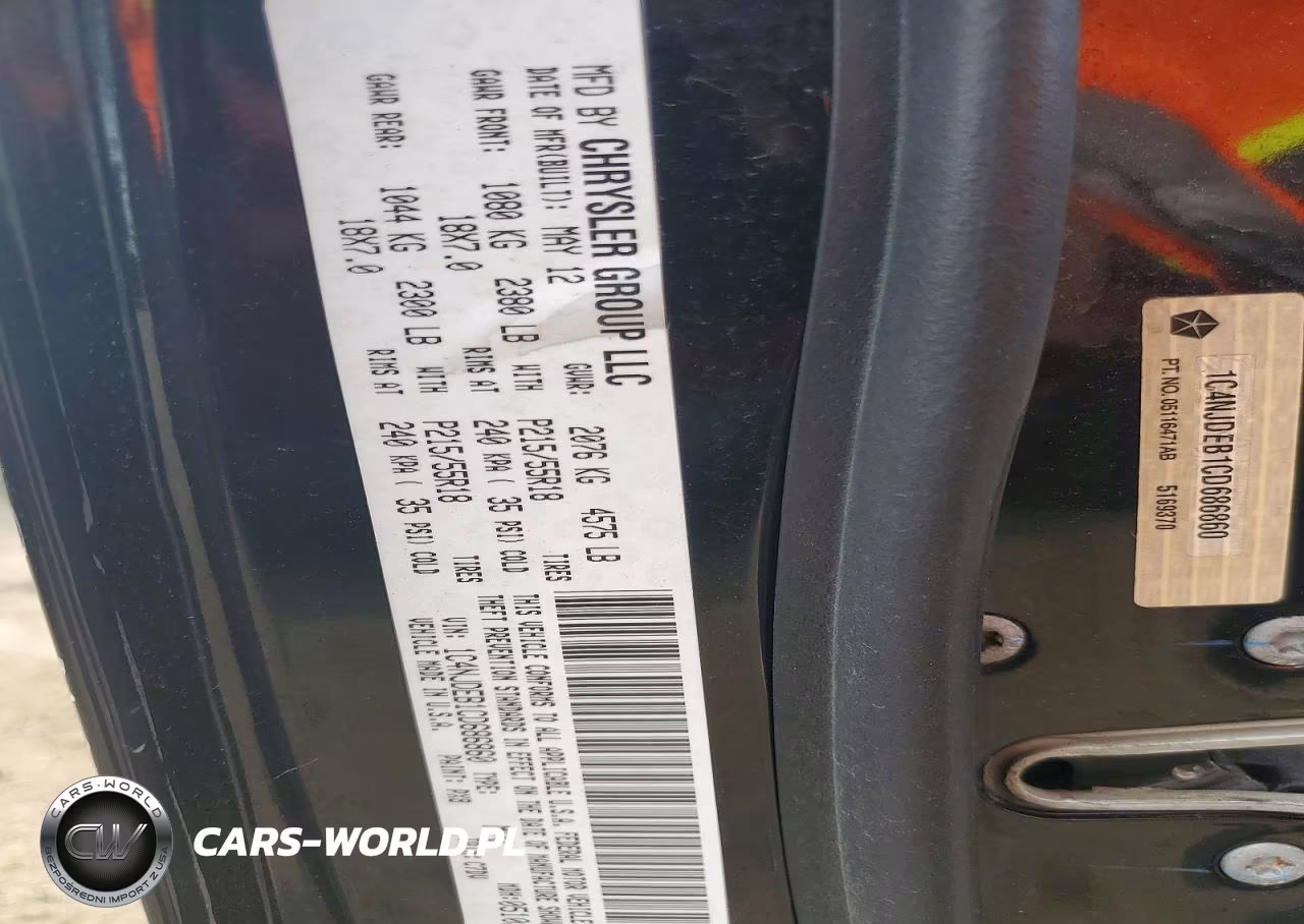 2012 Jeep Compass Latitude VIN:1C4NJDEB1CD686860 - 12