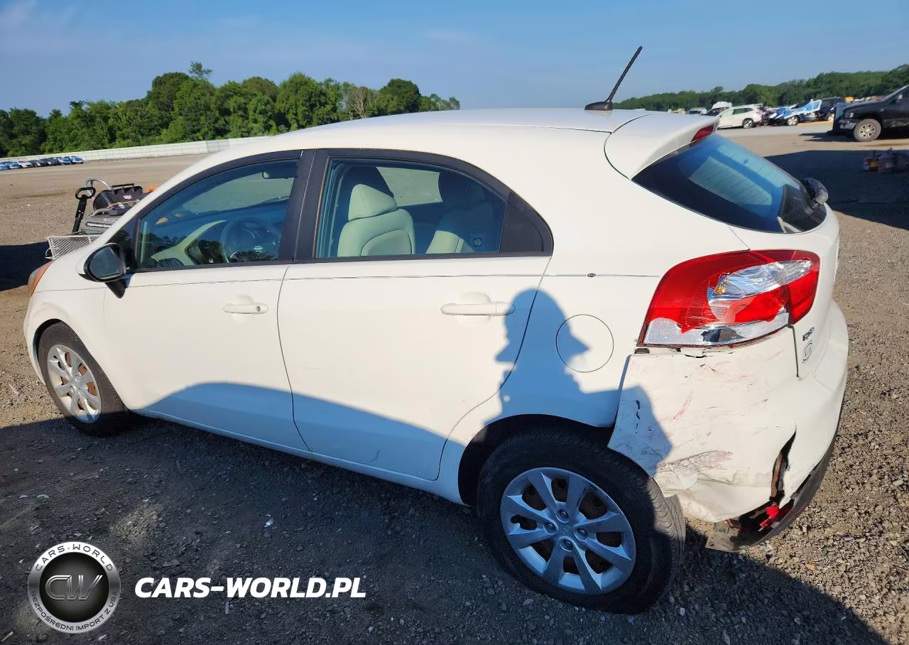 2013 Kia Rio Lx VIN:KNADM5A33D6106597 - 2