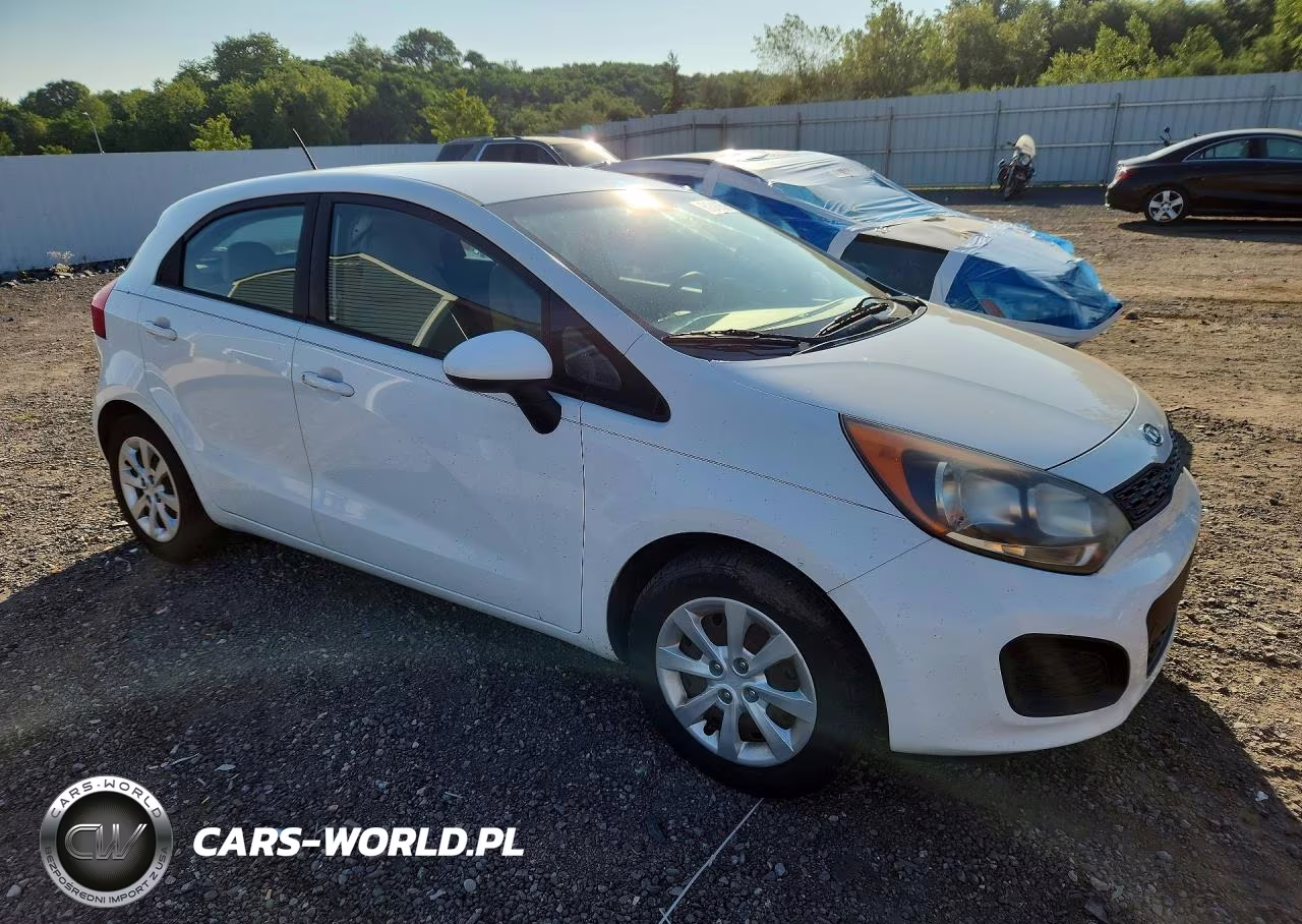 2013 Kia Rio Lx VIN:KNADM5A33D6106597 - 4
