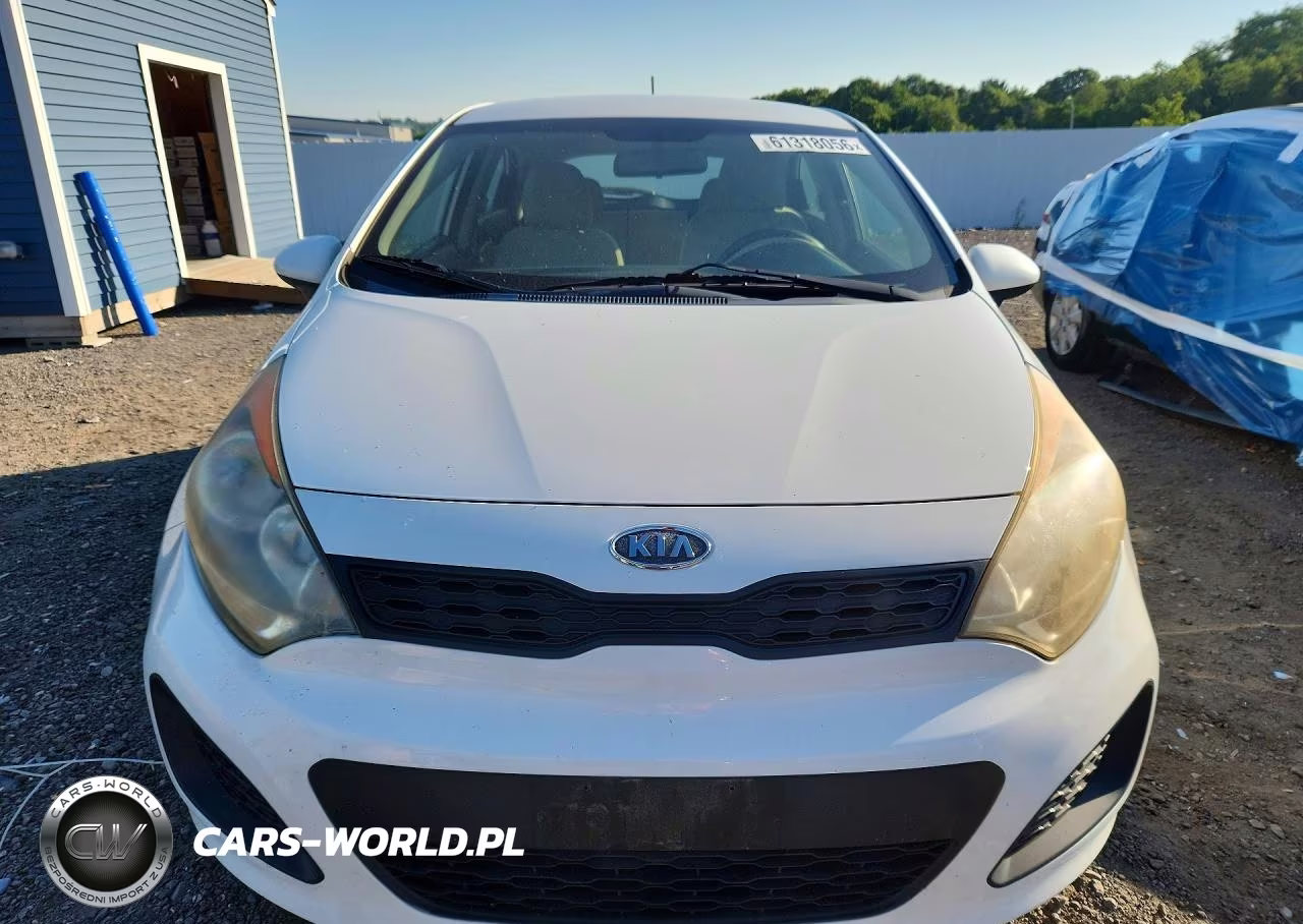 2013 Kia Rio Lx VIN:KNADM5A33D6106597 - 5