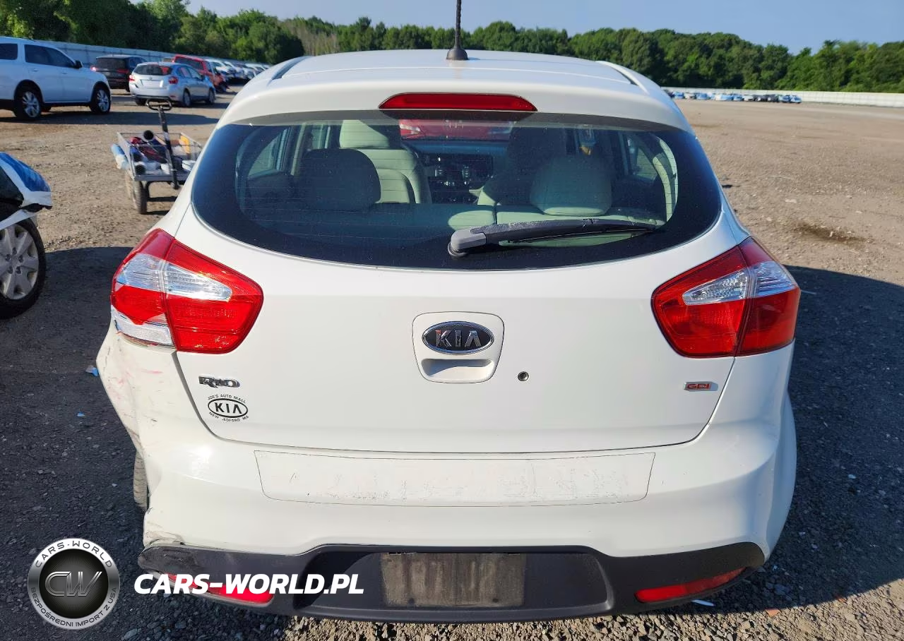 2013 Kia Rio Lx VIN:KNADM5A33D6106597 - 6