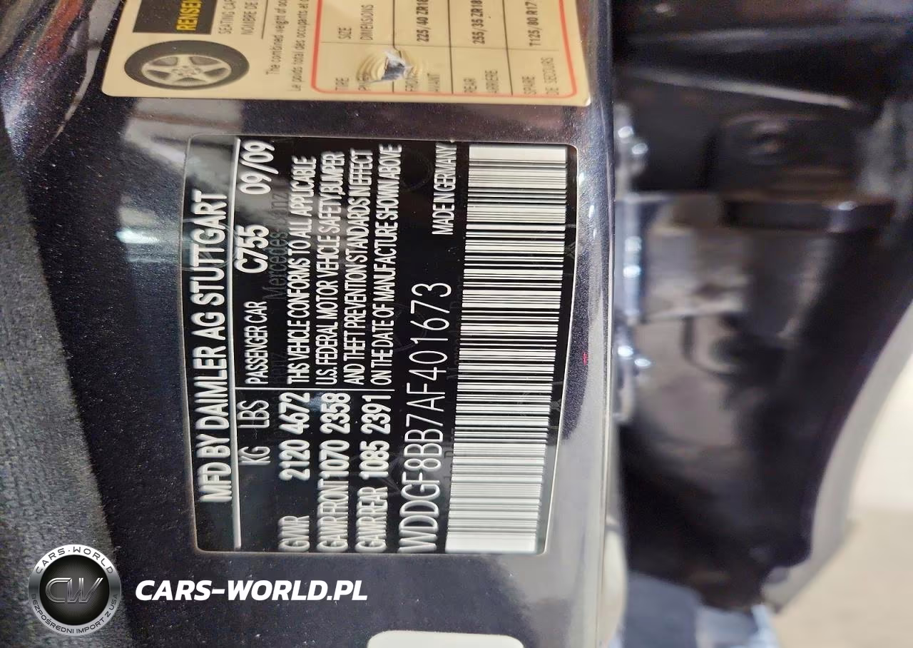 2010 Mercedes-Benz C 300 4Matic VIN:WDDGF8BB7AF401673 - 12