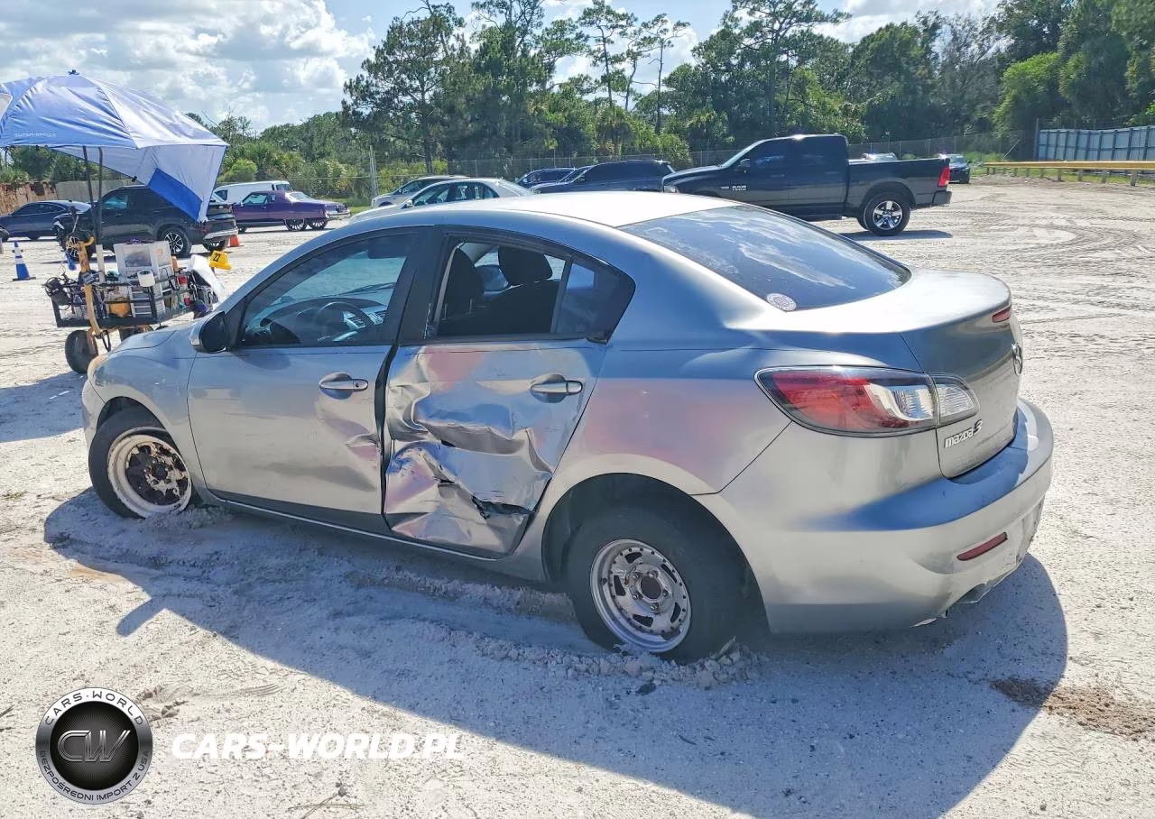 2012 Mazda 3 I VIN:JM1BL1UF7C1536365 - 2