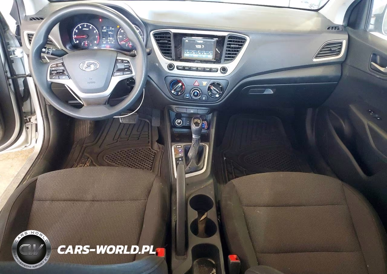 2019 Hyundai Accent Se VIN:3KPC24A39KE069089 - 8