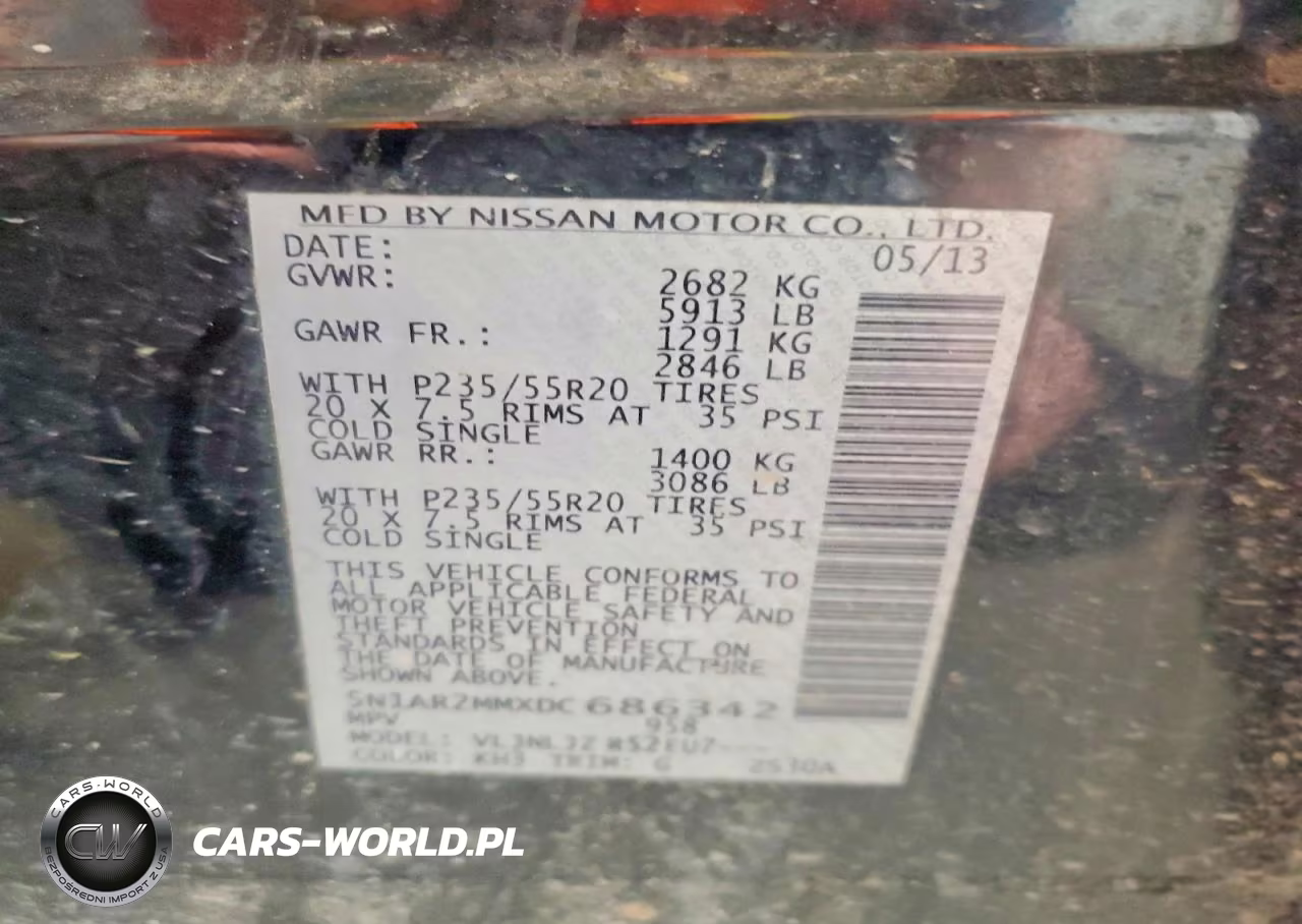 2013 Nissan Pathfinder S VIN:5N1AR2MMXDC686342 - 13