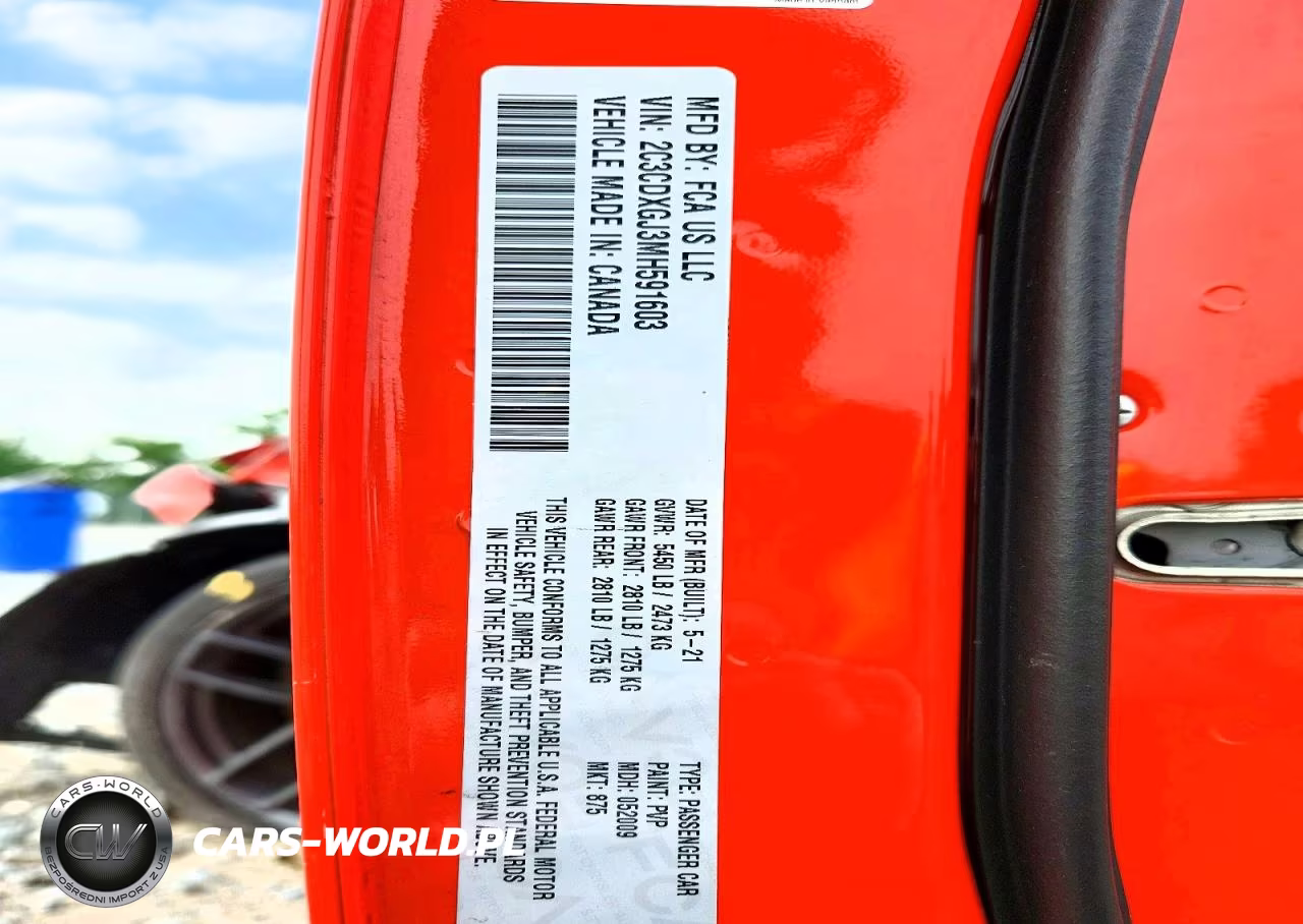 2021 Dodge Charger Scat Pack VIN:2C3CDXGJ3MH591603 - 13