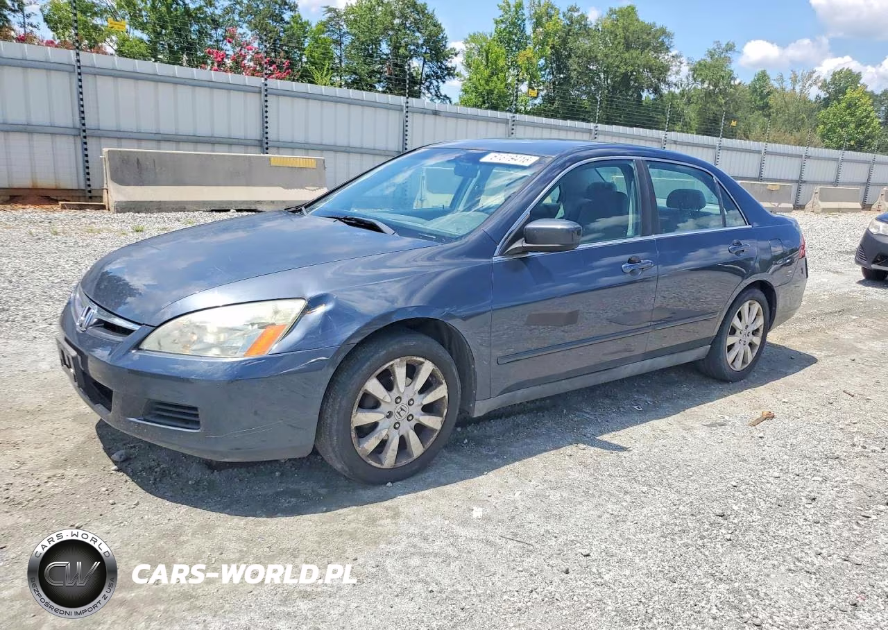 2007 Honda Accord Se VIN:1HGCM66497A060718 - 1
