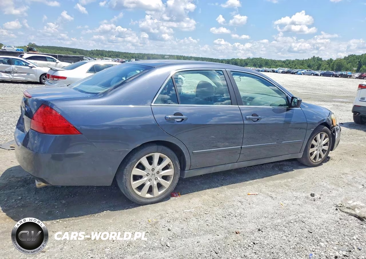2007 Honda Accord Se VIN:1HGCM66497A060718 - 3