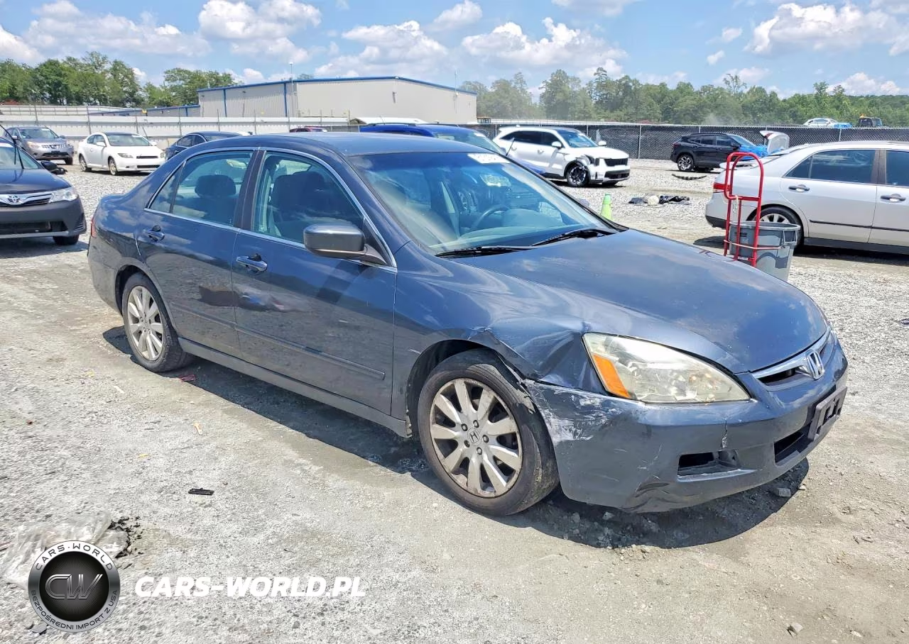 2007 Honda Accord Se VIN:1HGCM66497A060718 - 4