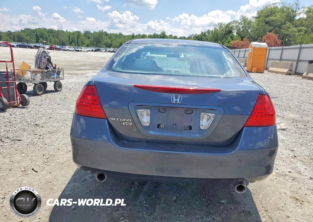 2007 Honda Accord Se VIN:1HGCM66497A060718 - 6