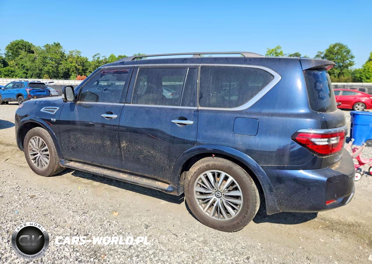 2021 Nissan Armada Sl VIN:JN8AY2BA6M9372690 - 2