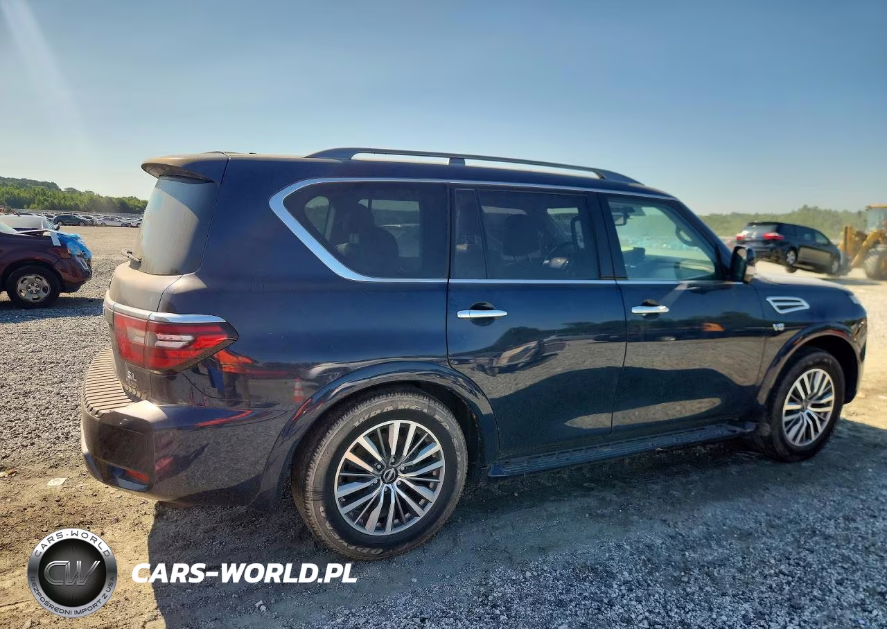 2021 Nissan Armada Sl VIN:JN8AY2BA6M9372690 - 3