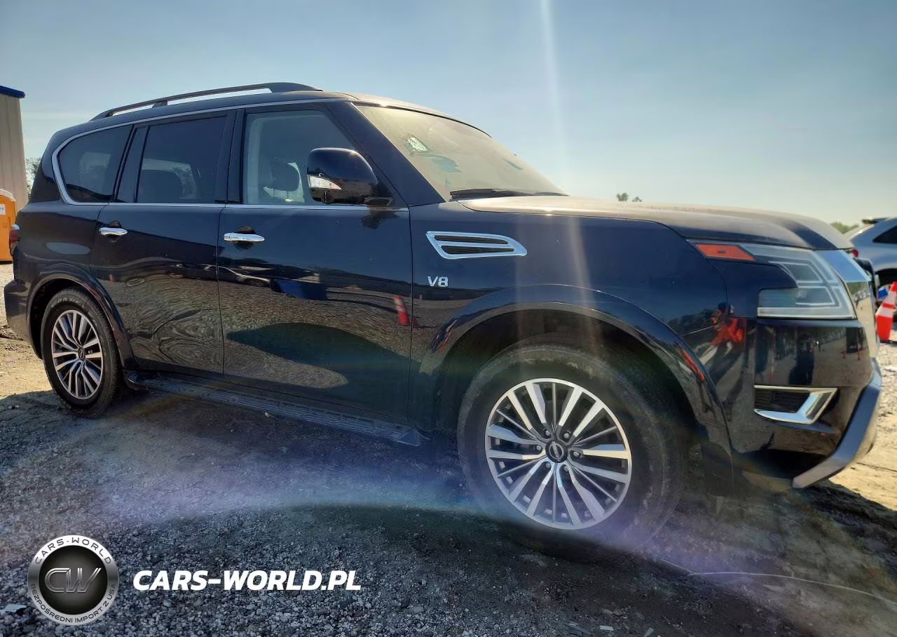 2021 Nissan Armada Sl VIN:JN8AY2BA6M9372690 - 4
