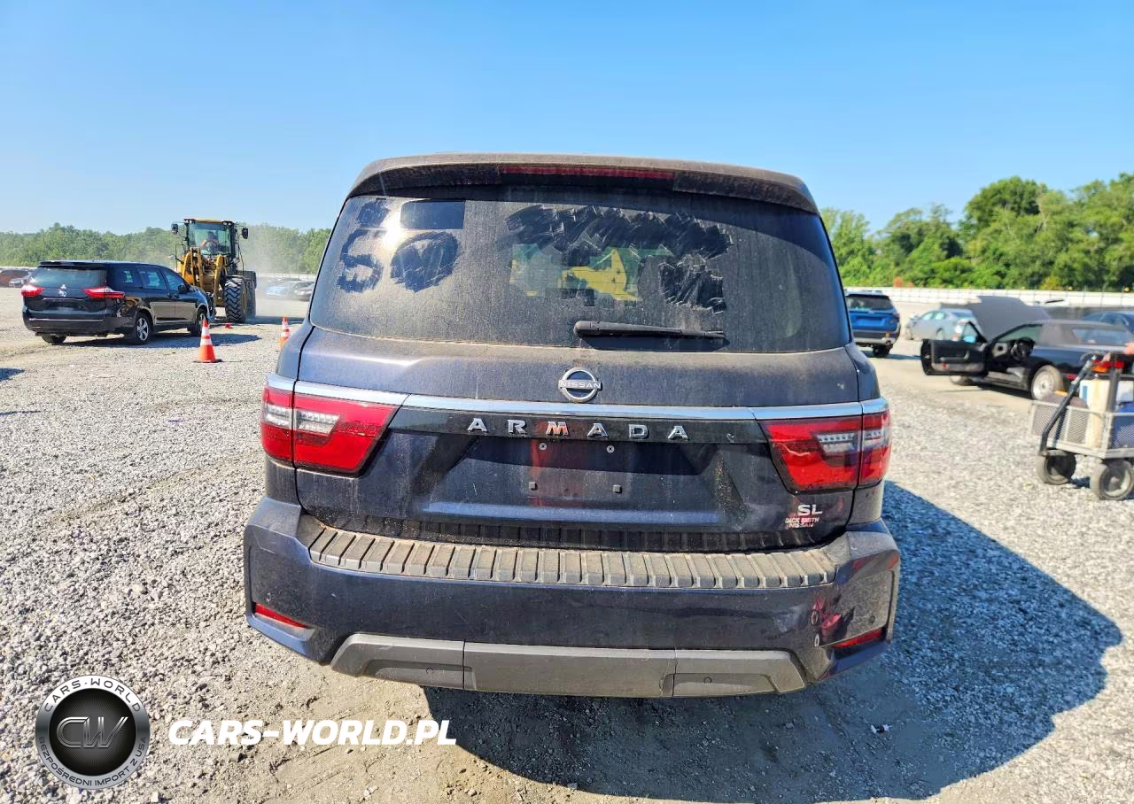 2021 Nissan Armada Sl VIN:JN8AY2BA6M9372690 - 6