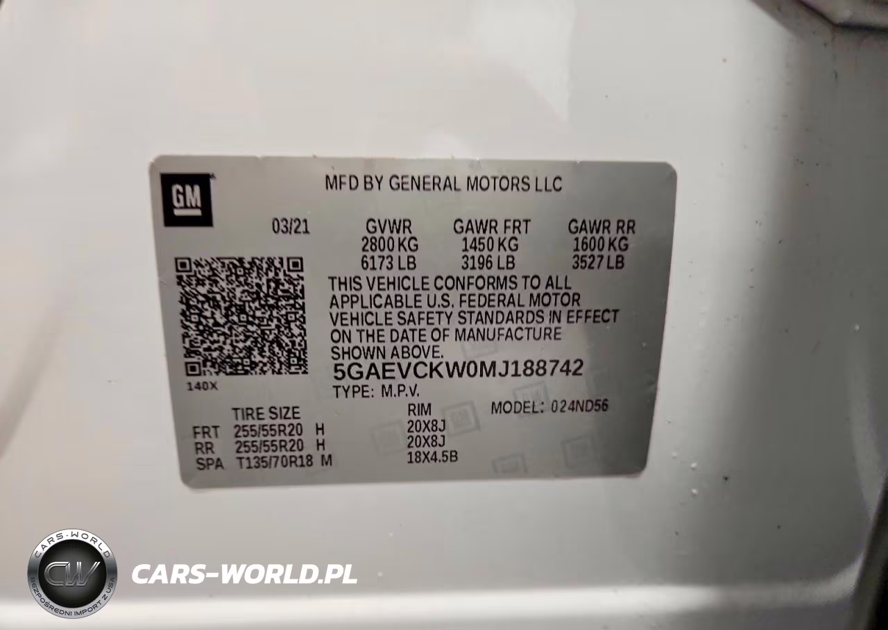2021 Buick Enclave Avenir VIN:5GAEVCKW0MJ188742 - 12