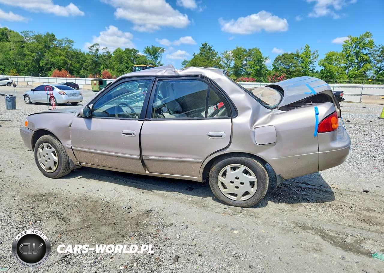 2000 Toyota Corolla Ve VIN:2T1BR18E8YC326828 - 2