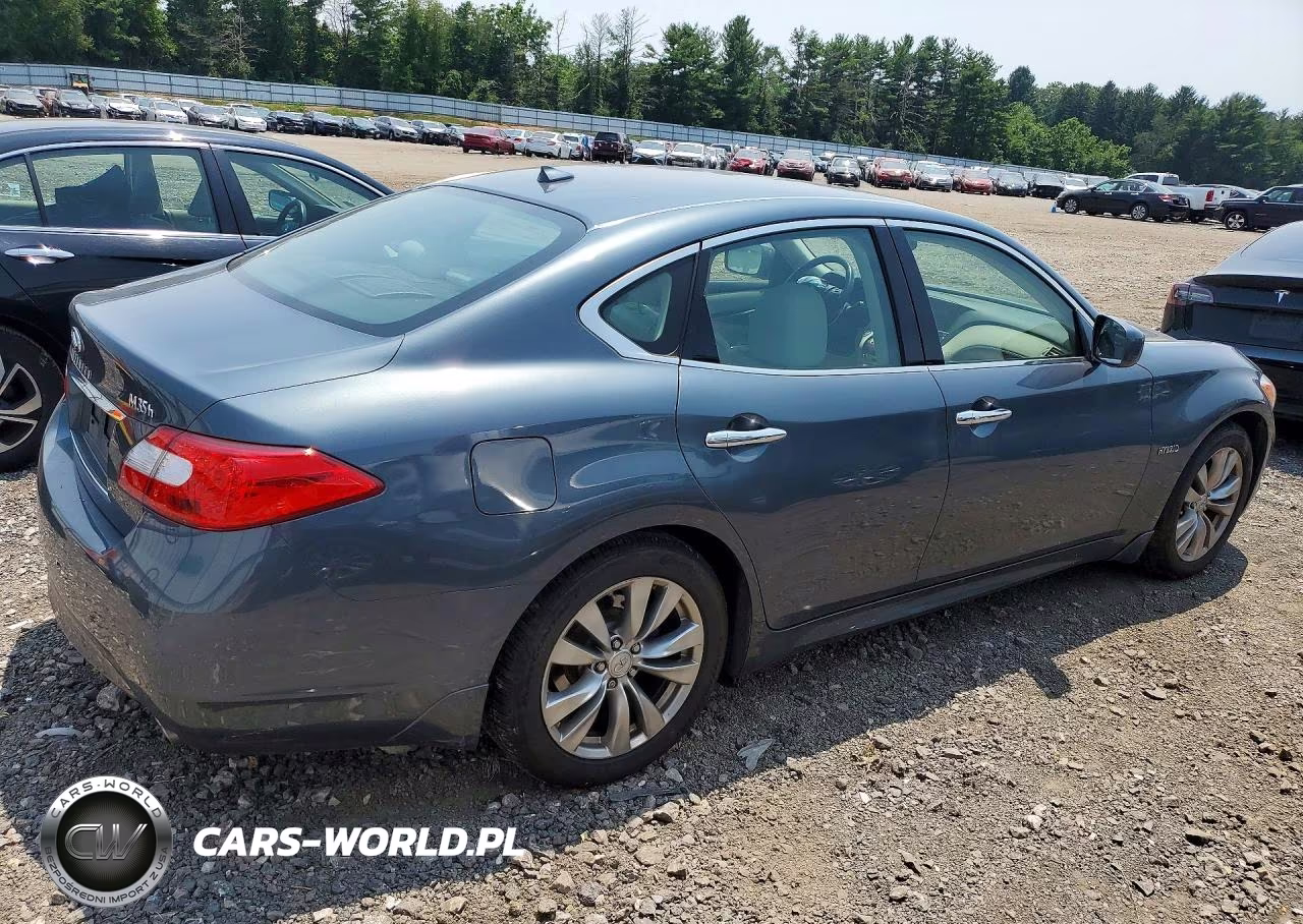 2012 Infiniti M35H Base VIN:JN1EY1AP6CM910672 - 3
