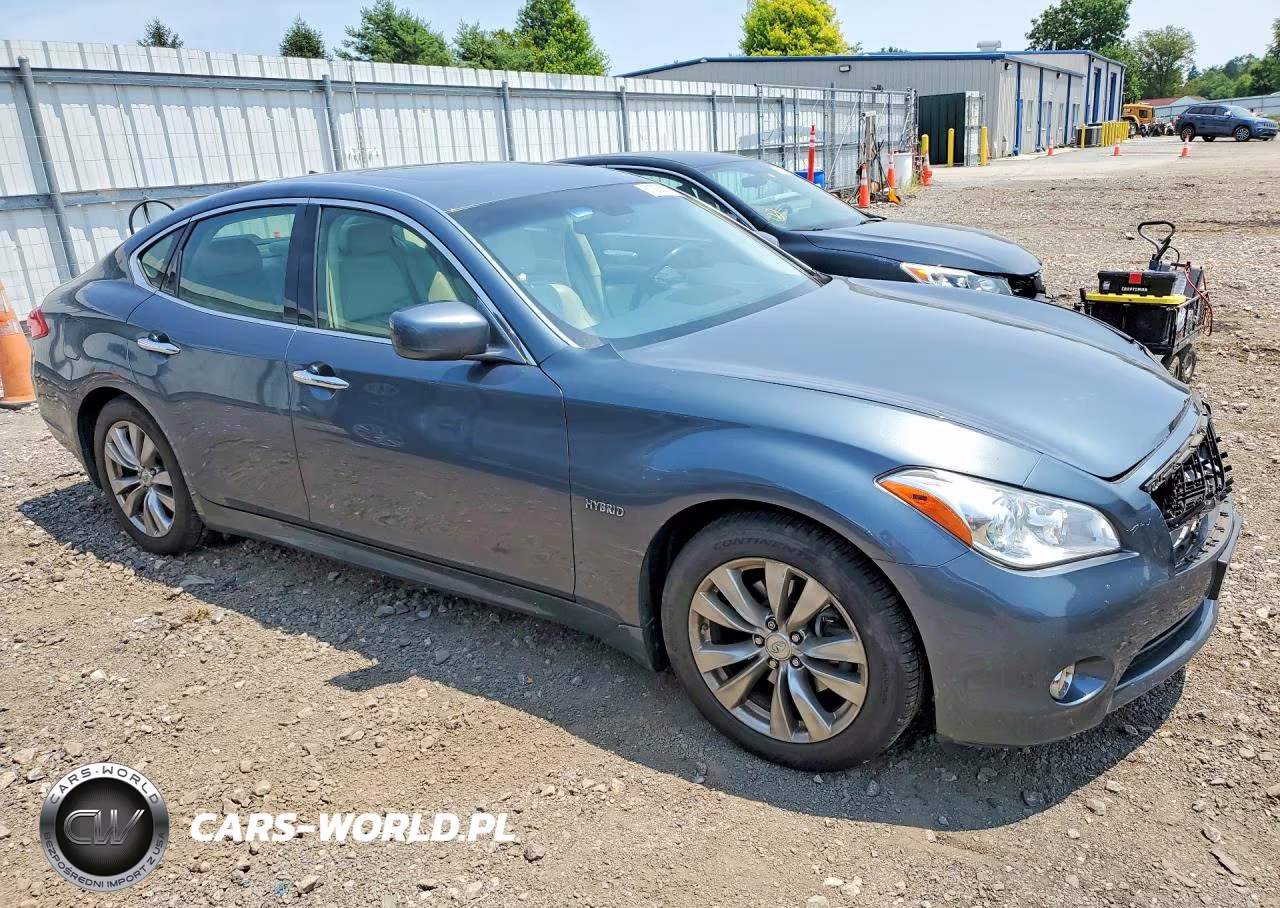 2012 Infiniti M35H Base VIN:JN1EY1AP6CM910672 - 4