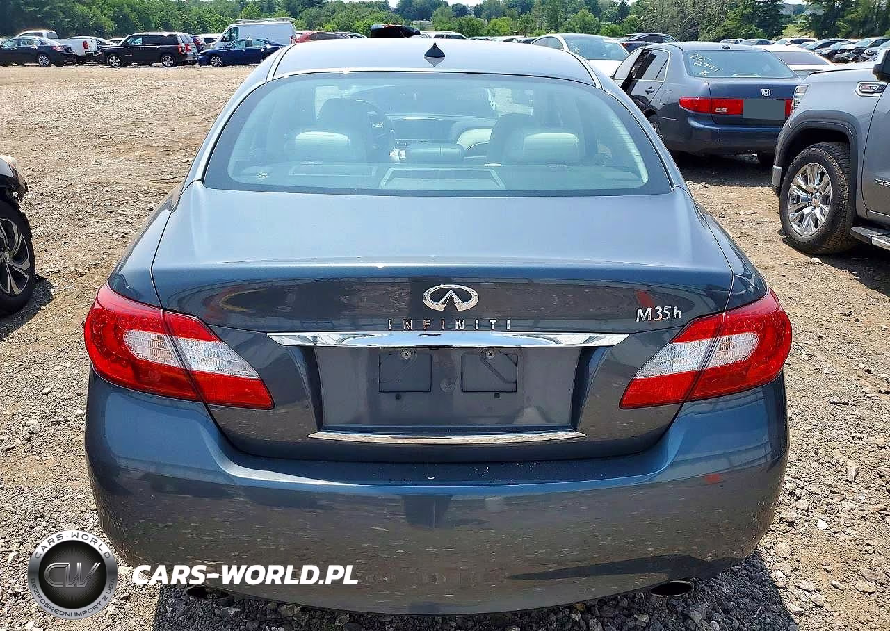 2012 Infiniti M35H Base VIN:JN1EY1AP6CM910672 - 6
