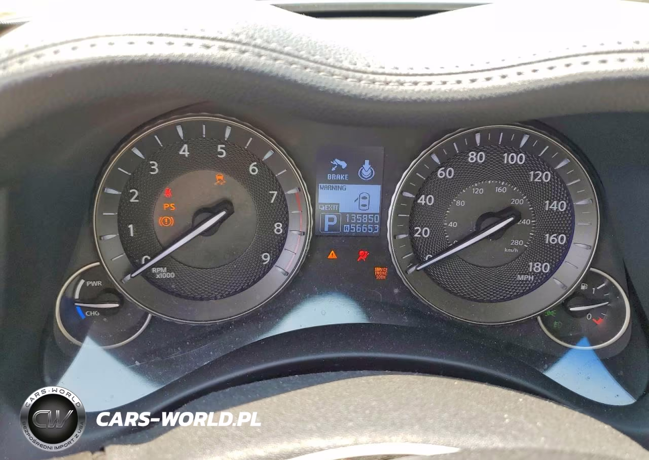 2012 Infiniti M35H Base VIN:JN1EY1AP6CM910672 - 9
