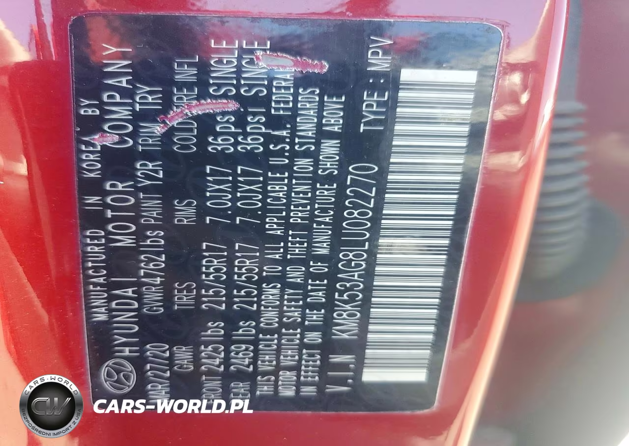 2020 Hyundai Kona Ultimate VIN:KM8K53AG8LU082270 - 14