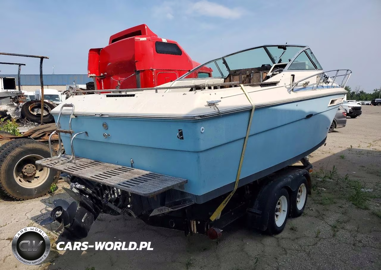 1980 SEA RAY W-TRAILER  VIN:SER43M460280 - 4