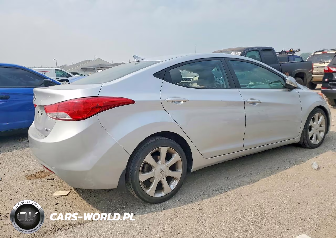 2013 Hyundai Elantra Limited VIN:5NPDH4AE7DH292315 - 3