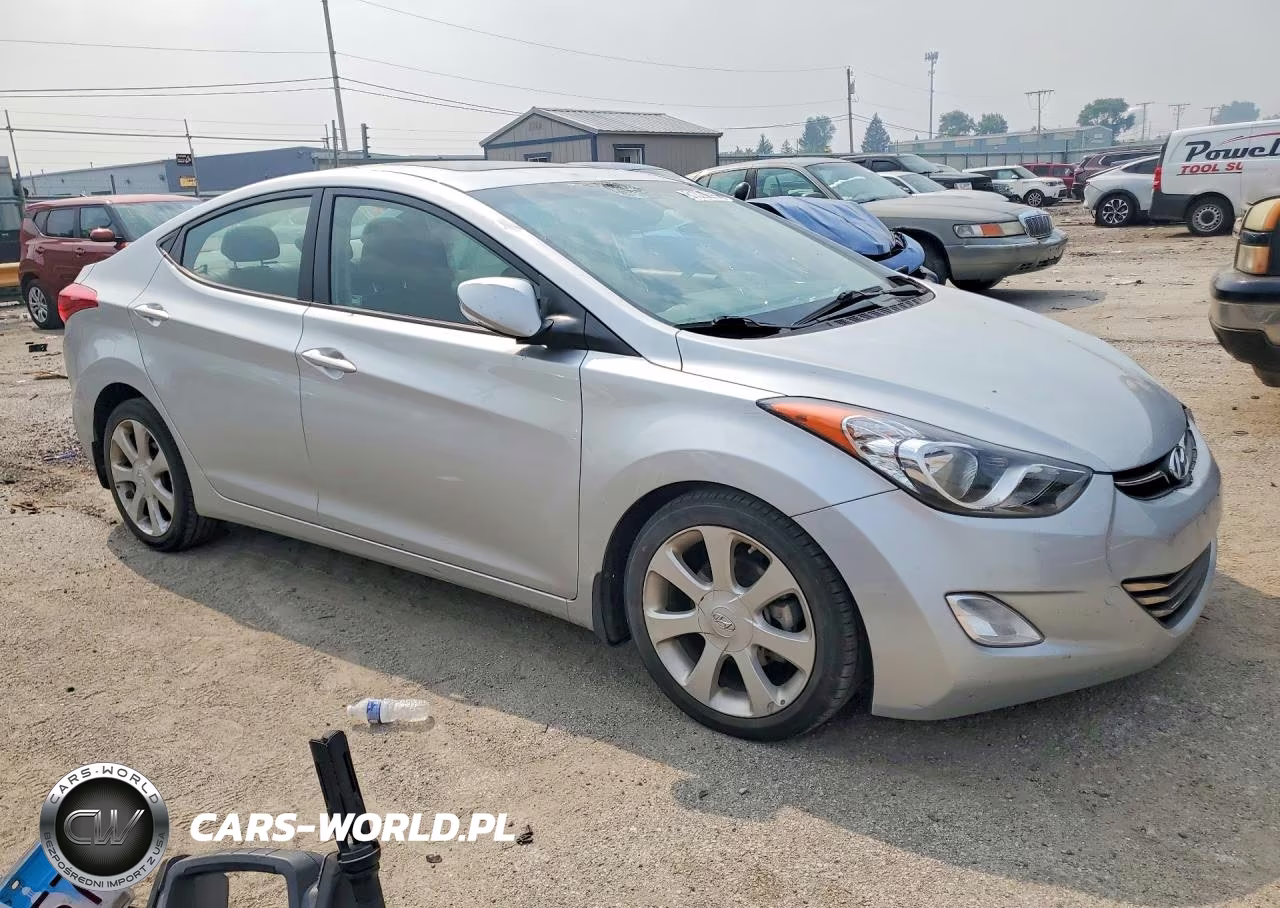 2013 Hyundai Elantra Limited VIN:5NPDH4AE7DH292315 - 4