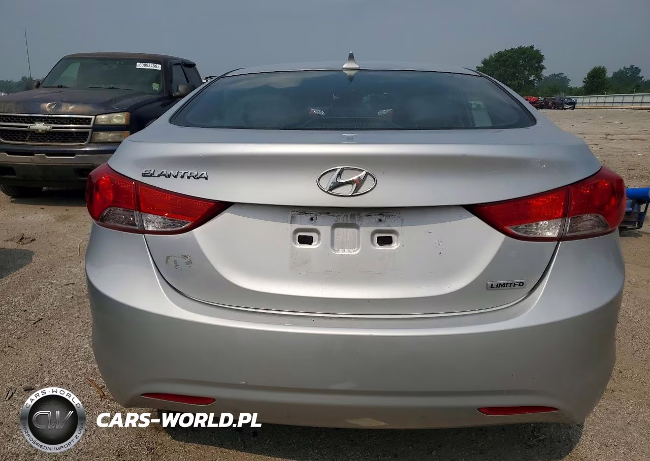 2013 Hyundai Elantra Limited VIN:5NPDH4AE7DH292315 - 6
